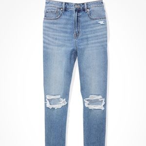 American Eagle Ripped Mom Jean size 12
